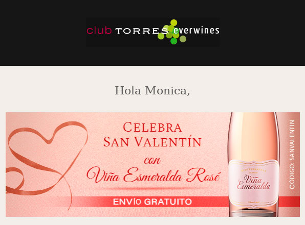 San Valentín Bodega Torres