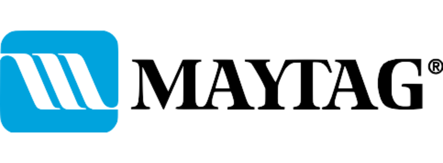 Logotip de Maytag usat entre el 1963 i el 2008, el període en què la marca va construir el seu personatge publicitari del mecànic solitari